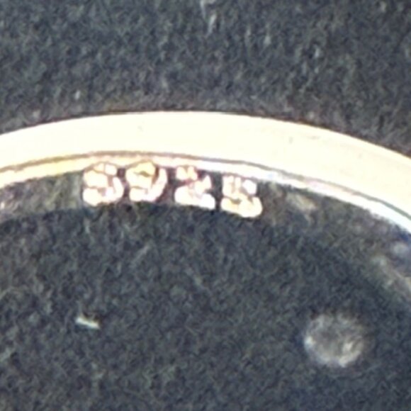 Moissanite Engagement Ring 2.25 CTW • Sterling Silver • Size  6 - Picture 7 of 8